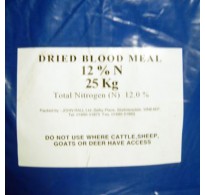 25kg Dried Blood Meal Organic Fertiliser